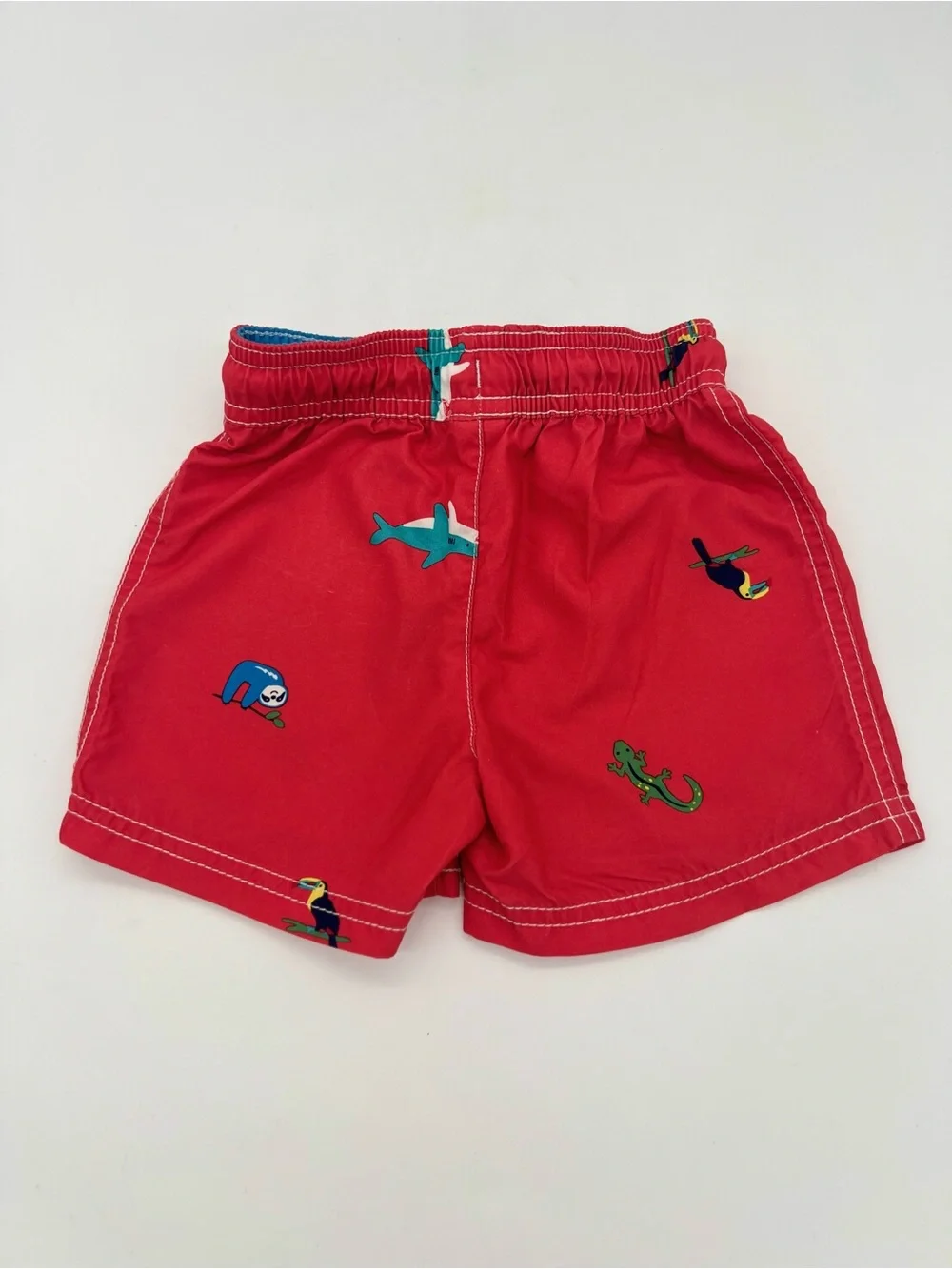 Caters Boys Red Swim Trunks 18M